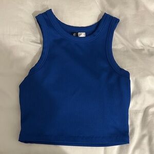 Divided Royal Blue Kids Tank Top